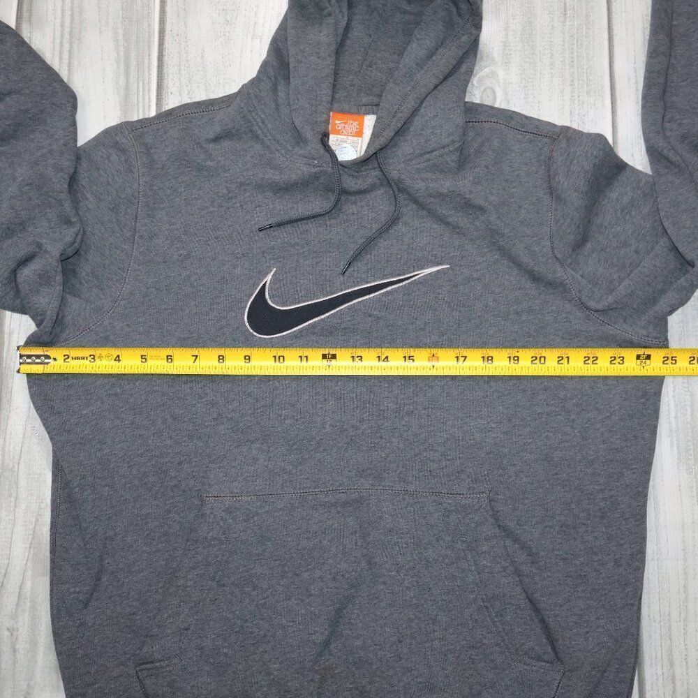 Vintage Nike Y2K The Athletic Dept Men's Hoodie Grau Size Large Fitness - Picture 4 of 9